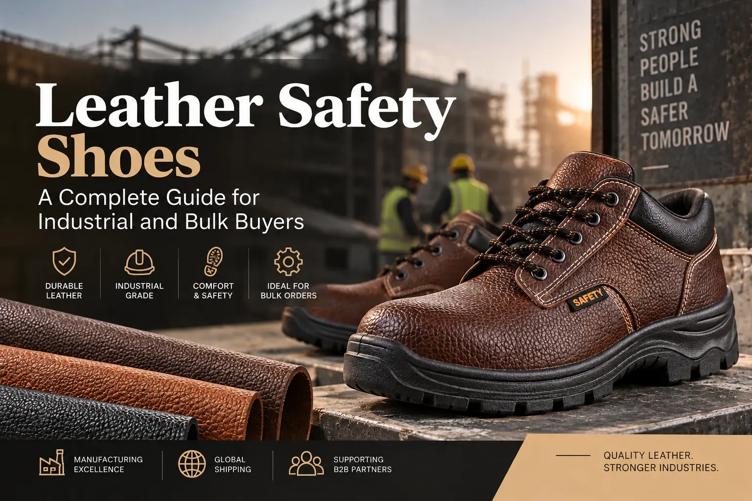 Leather Safety Shoes: A Complete Guide for Industrial and Bulk Buyers